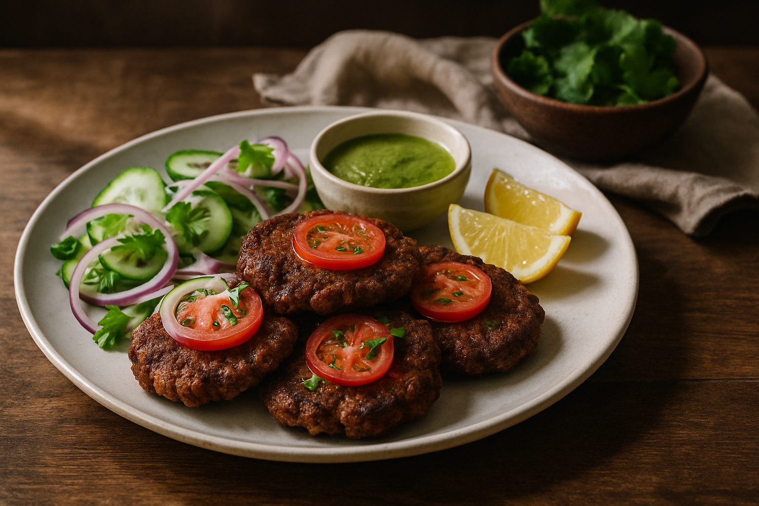 Chapli Kebab