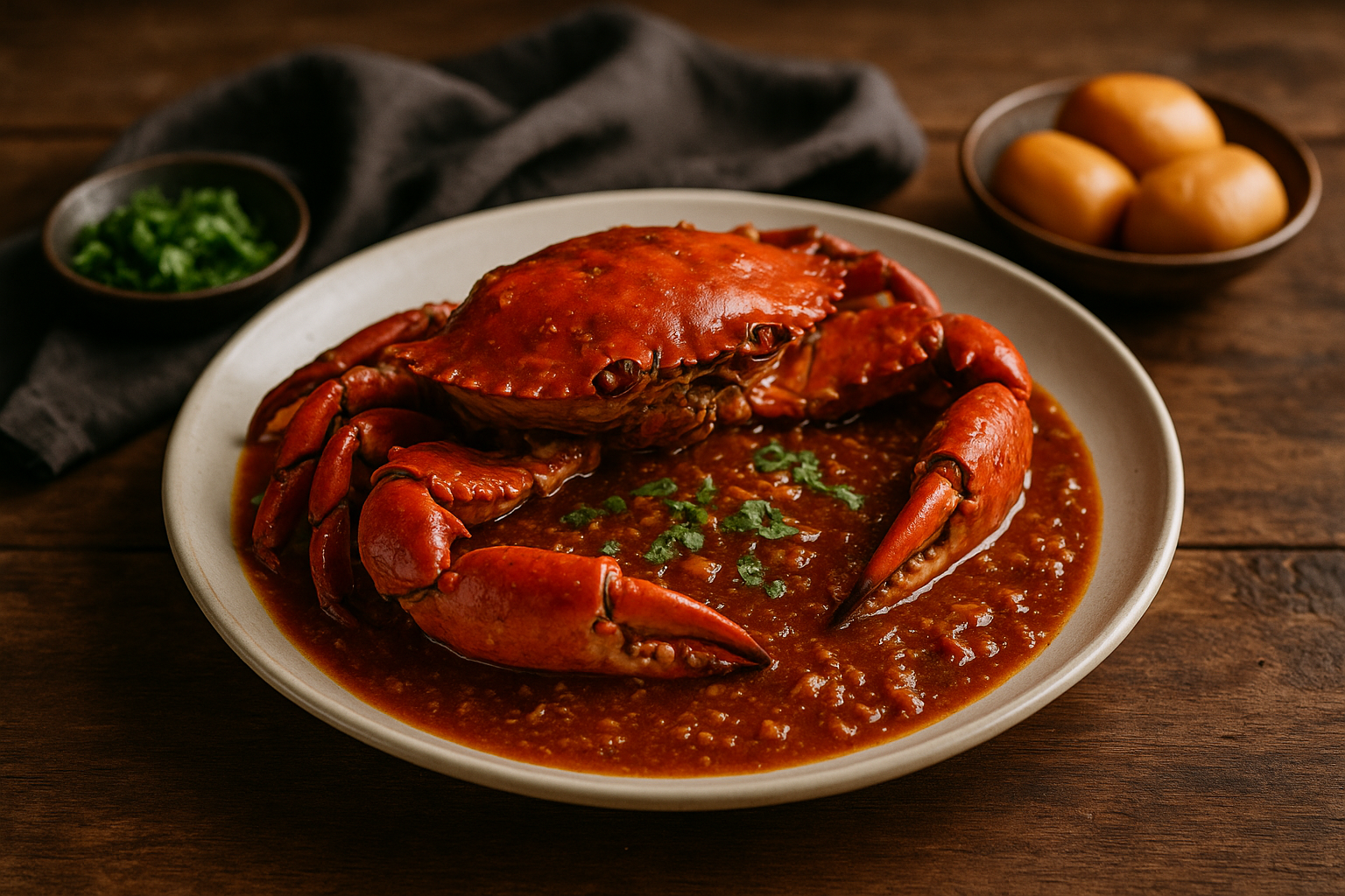 Singaporean Chilli Crab